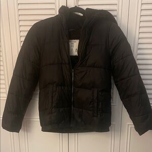 Abercrombie Kids Black Puffer Jacket